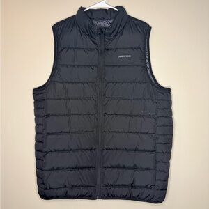 Lands' End Men's Dark Puffer Vest
